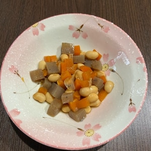 常備菜★大豆とこんにゃくの甘辛煮